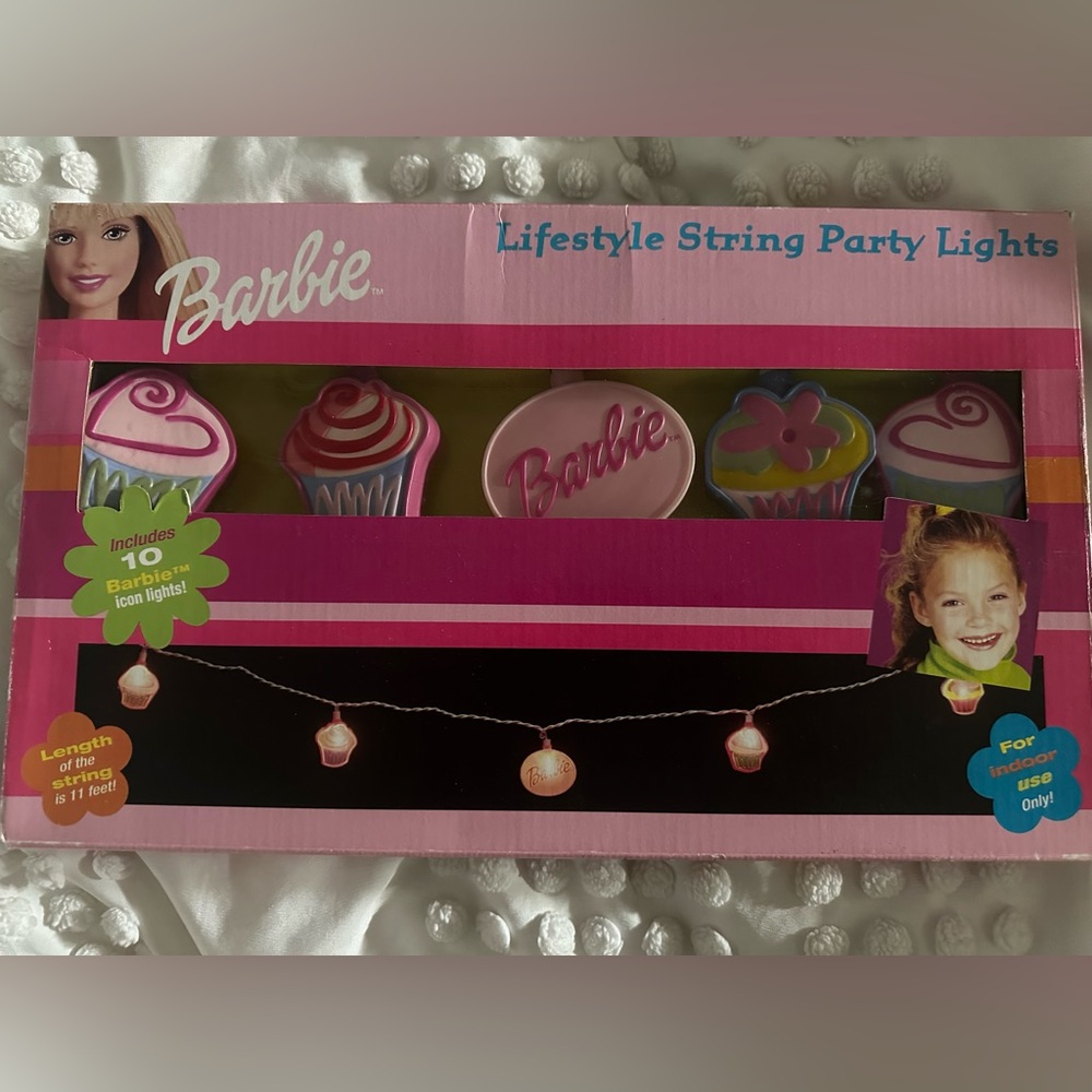 BN NRFB BARBIE Lifestyle String Party Lights